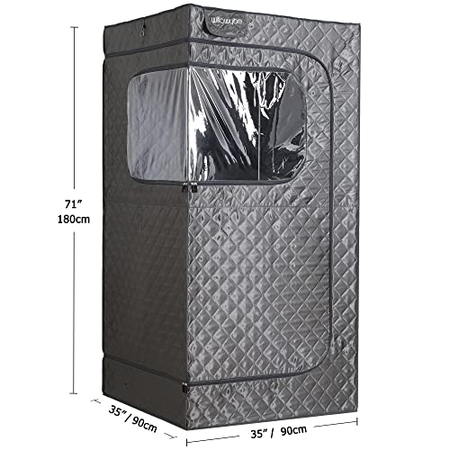 Portable Steam Sauna Set with Bluetooth Control, KingPower Steamer