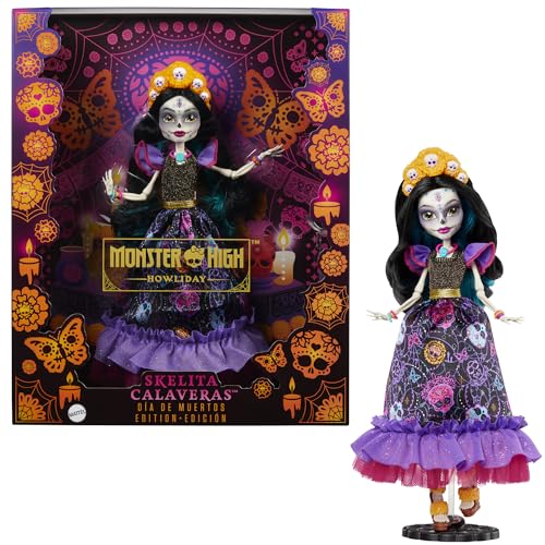 Skelita Calaveras Dia De Muertos Collectible Monster High Doll