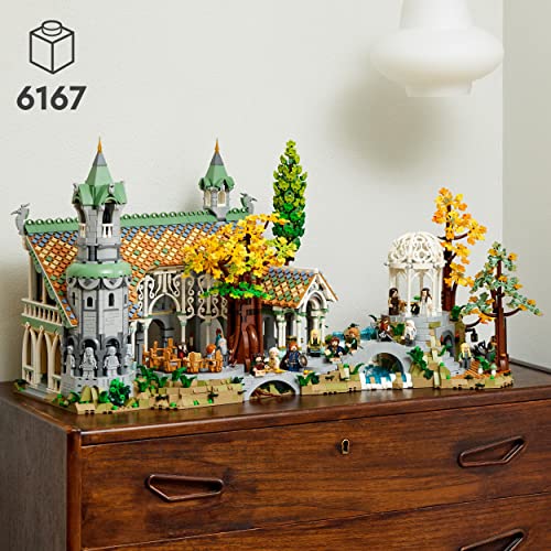 LEGO Icons LOTR: Rivendell Building Kit for Adults