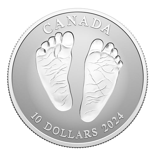 2024 Baby Feet Welcome to The World Silver Coin