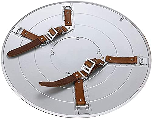 SIAN Brass Shield Adult Cosplay Decoration Red