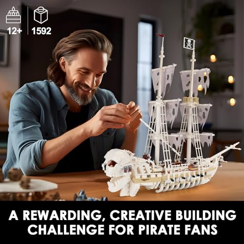 Sillbird Skeleton Pirate Ship Toy Building Set VIP