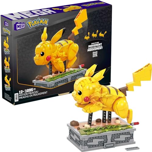 Exclusive VIP Pokemon Building Toys for Adults, Pikachu Edition