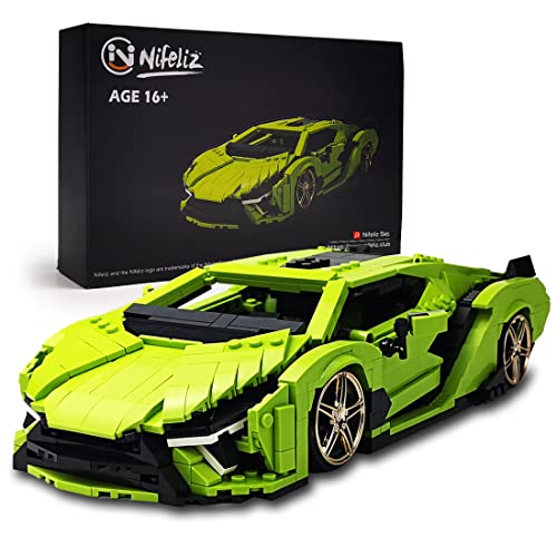 Nifeliz MINI SAI Sports Car Building Blocks VIP Model