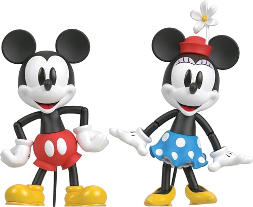 Disney VIP Exclusive Collectible Action Figures Featuring Mickey & Minnie