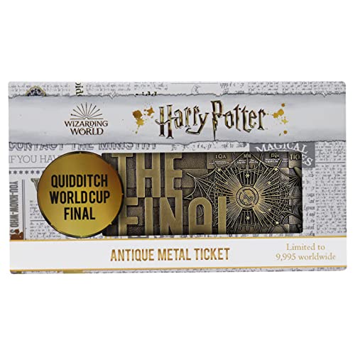 Official Harry Potter Quidditch Championship Ticket - Limited Edition
