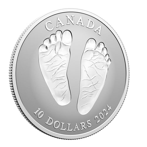 2024 Baby Feet Welcome to The World Silver Coin
