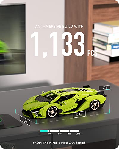 Nifeliz MINI SAI Sports Car Building Blocks VIP Model