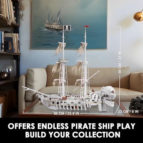 Sillbird Skeleton Pirate Ship Toy Building Set VIP