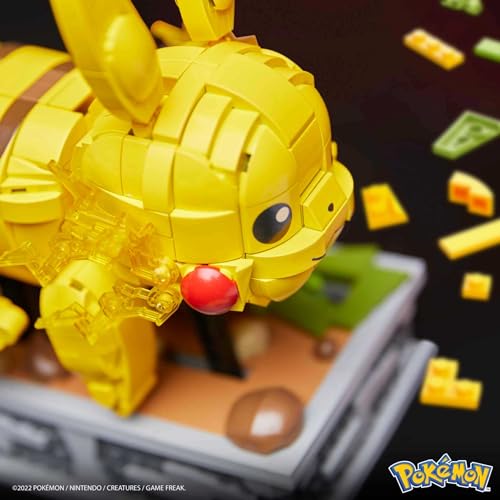 Exclusive VIP Pokemon Building Toys for Adults, Pikachu Edition