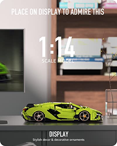 Nifeliz MINI SAI Sports Car Building Blocks VIP Model