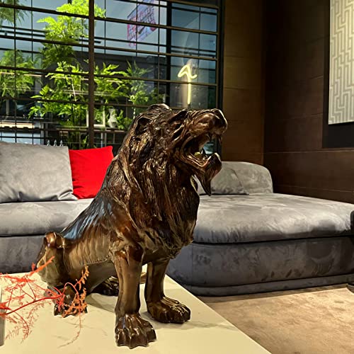 Regal Lion King Guardian Statue - 23