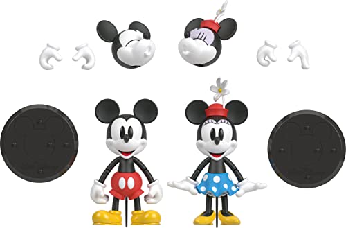 Disney VIP Exclusive Collectible Action Figures Featuring Mickey & Minnie