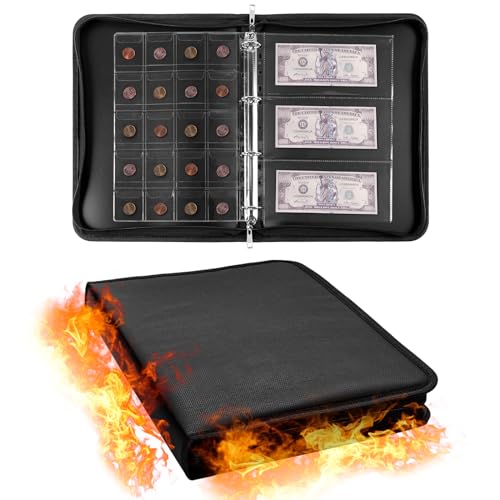 VIP Coin Collection Book with Fireproof Album and Supplies