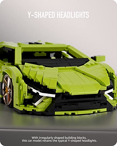 Nifeliz MINI SAI Sports Car Building Blocks VIP Model