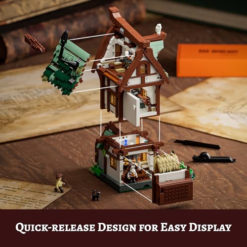 Medieval Apothecary Building Bricks Set - Collectible Display