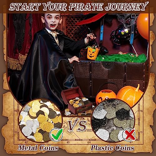 Pirate Gold Coins for Kids Board Games and Cosplay