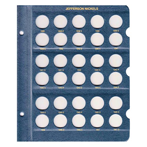 VIP Whitman Album for Jefferson Nickels, 1938-Date