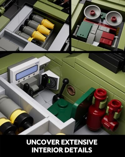 Nifeliz Leopard II A7 Tank Building Set, VIP Collectible Model