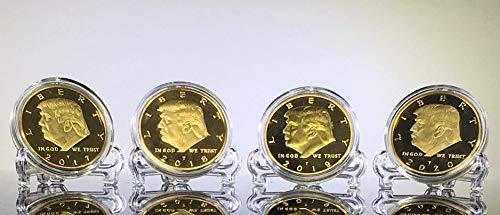 Donald Trump 4 Gold Coin Set VIP Edition
