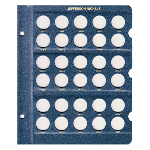 VIP Whitman Album for Jefferson Nickels, 1938-Date