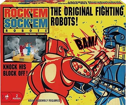 Mattel Rock 'Em Sock 'Em Robots Kids Game VIP