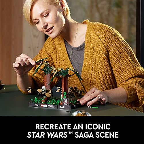 VIP LEGO Star Wars Endor Speeder Chase Diorama