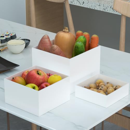 Acrylic Buffet Risers Set for Catering and Display