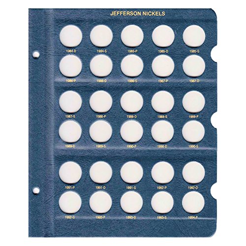 VIP Whitman Album for Jefferson Nickels, 1938-Date