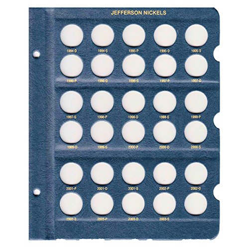 VIP Whitman Album for Jefferson Nickels, 1938-Date