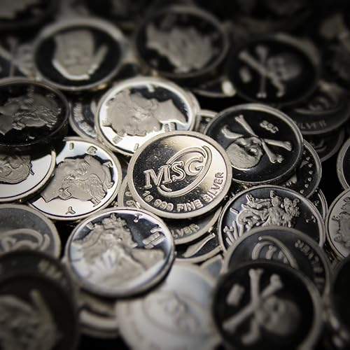 (25) .999 Pure Silver Rounds with Random Designs