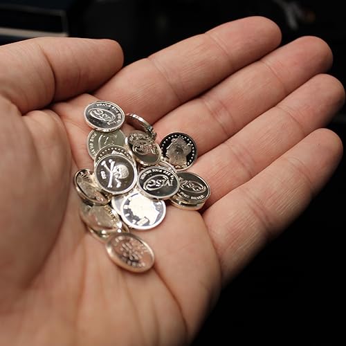 (25) .999 Pure Silver Rounds with Random Designs