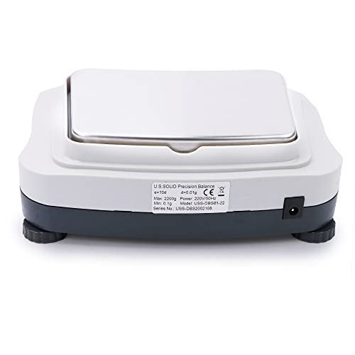 Precision Electronic Balance with RS232 Port, 0.01g (1200g)