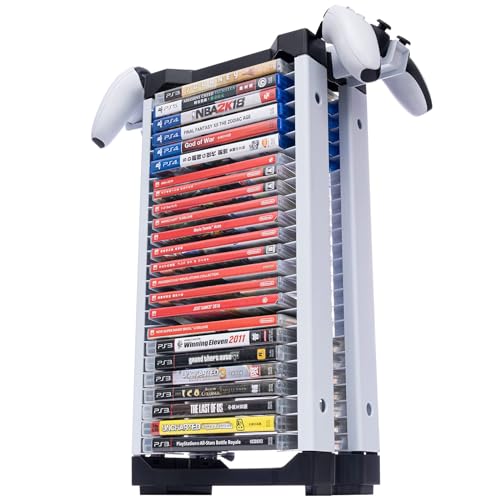 VIP Game Storage Tower: Organize PS5 PS4 Xbox Switch