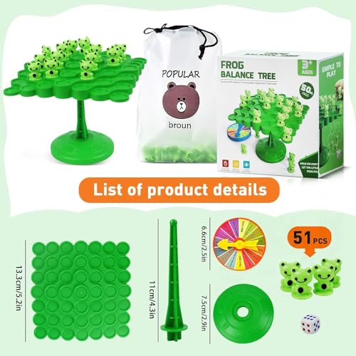 Interactive Frog Balance Game for Kids and Families