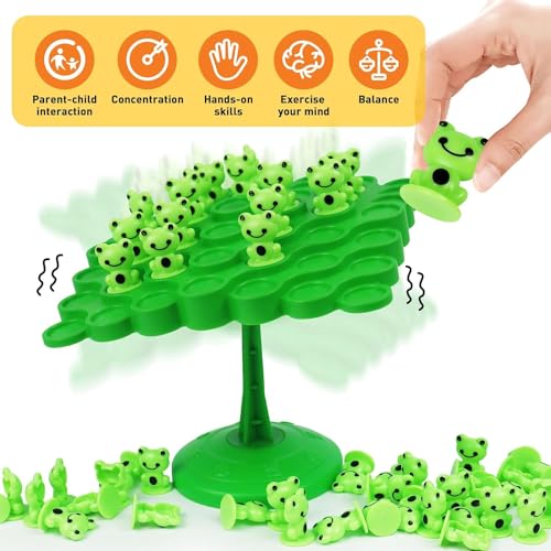 Interactive Frog Balance Game for Kids and Families