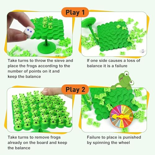 Interactive Frog Balance Game for Kids and Families