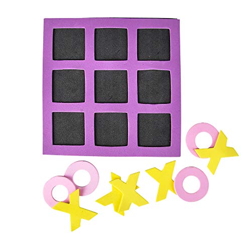Bulk Pack of 24 Foam Tic-Tac-Toe Mini Games