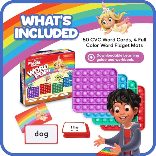 VIP Learning Games: Word Pop CVC - Pre-K to 1st Grade