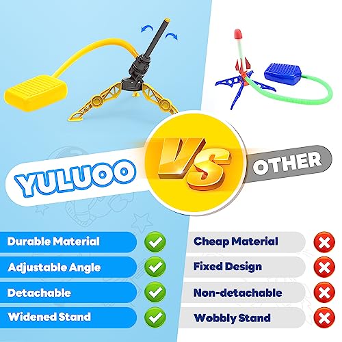 Kids Toy Rocket Launcher-Sports Games Outdoor Foam Rockets