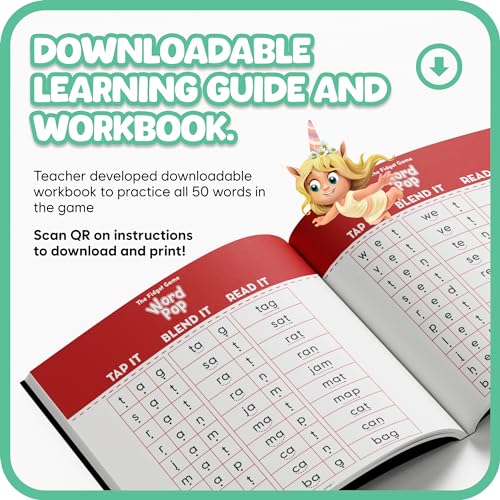 VIP Learning Games: Word Pop CVC - Pre-K to 1st Grade