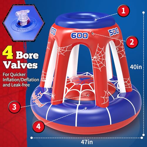 Eaglestone Inflatable Pool Basketball Hoop Game Set, Summer VIP Shopping