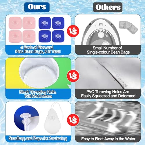 VIP Shark Pool Games Set for Beach Pool Party