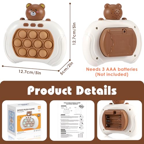 VIP Quick Push Light Pop Fidget Game for Kids