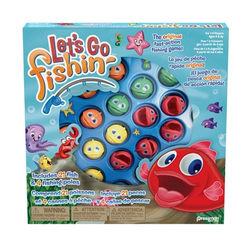 Pressman Let's Go Fishin' Trilingual - VIP Edition