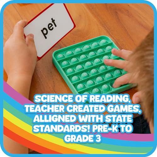 VIP Learning Games: Word Pop CVC - Pre-K to 1st Grade