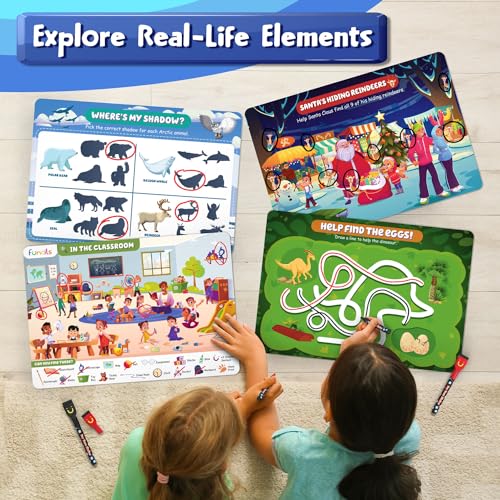 Funcils Preschool Learning Set - Ages 3-6, Fun Activities