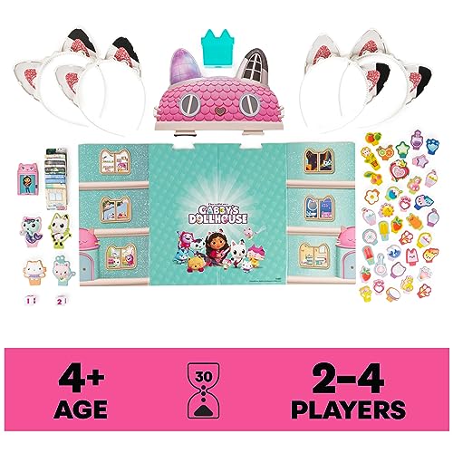 Gabby’s Dollhouse Meow-Mazing Board Game for Families & Kids