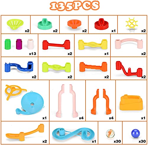 Marble Run Maze Game Construction Toy for Kids VIP