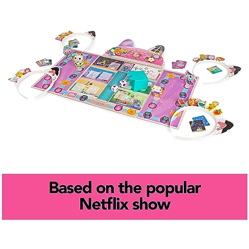 Gabby’s Dollhouse Meow-Mazing Board Game for Families & Kids